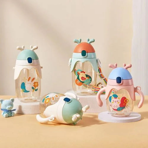Garrafa infantil,portatil,copo de água fofo