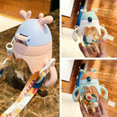 Garrafa infantil,portatil,copo de água fofo