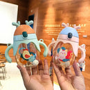 Garrafa infantil,portatil,copo de água fofo