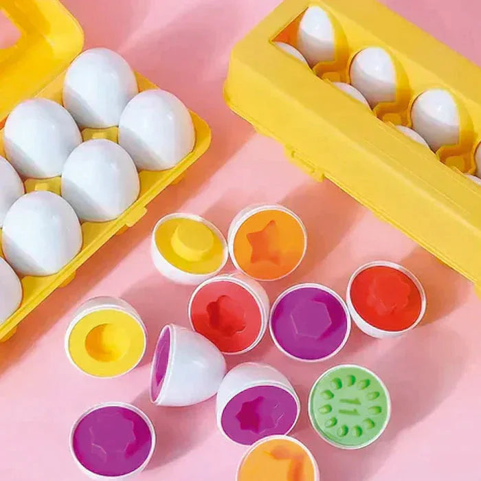 Caixa de Ovos Mágicos Montessori