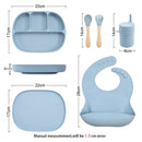 Utensílios de mesa dobráveis para bebês