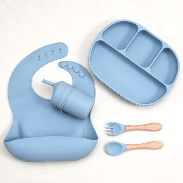 Utensílios de mesa dobráveis para bebês