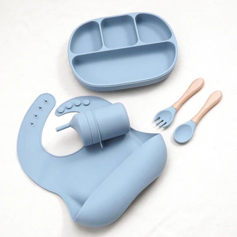 Utensílios de mesa dobráveis para bebês