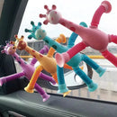 Kit Girafas Articuladas Estica e Brilha Ventosa com 4 unidades
