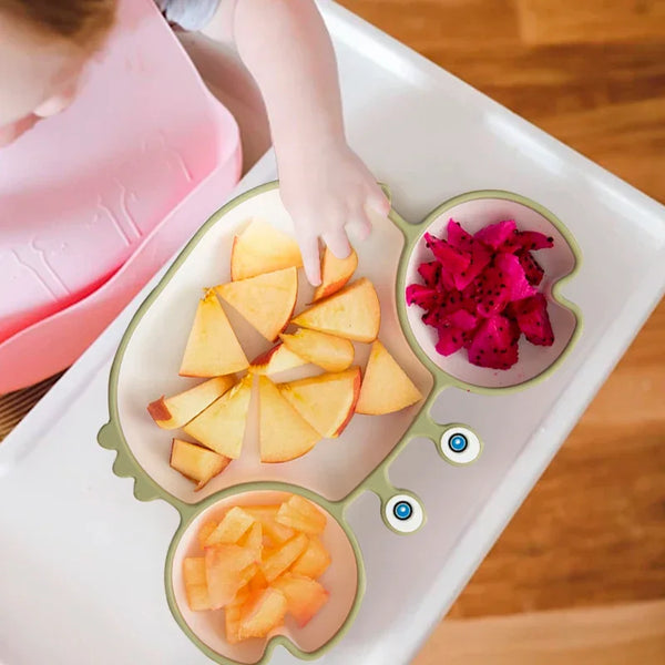 Kit Infantil Alimentação em Silicone Ventosa
