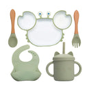 Kit Infantil Alimentação em Silicone Ventosa