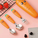 Kit Talheres Cenouritos com 4 peças