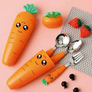 Kit Talheres Cenouritos com 4 peças