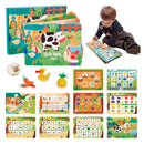 Livro Infantil Fazendinha Educativo Montessori