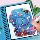 Livro Mágico Pintura com Água Desenho Infantil