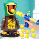 Mira Duck Tiro ao Alvo com Lançador de Bolinhas