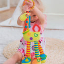 Mordedor e Chocalho Girafa Educativo para Bebês