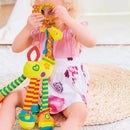 Mordedor e Chocalho Girafa Educativo para Bebês