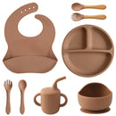 Utensílios de mesa dobráveis para bebês