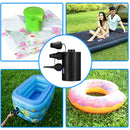 Bomba de ar elétrica recarregável