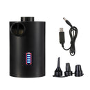 Bomba de ar elétrica recarregável