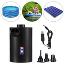 Bomba de ar elétrica recarregável