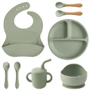 Utensílios de mesa dobráveis para bebês