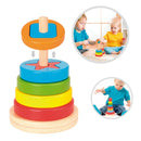 Torre de Empilhar Montessoriana Formas Geométricas