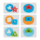 Torre de Empilhar Montessoriana Formas Geométricas